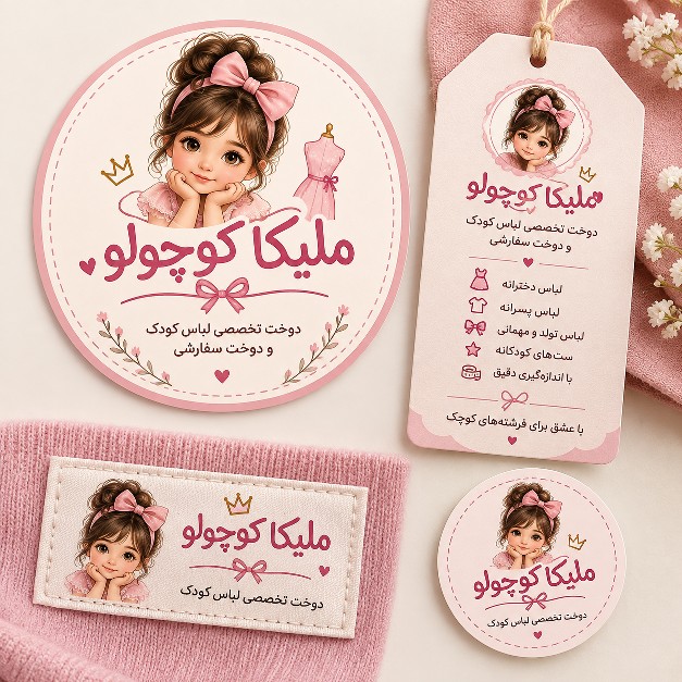 لوگوی ملیکا کوچولو